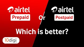 Airtel Prepaid vs Postpaid Which is better [upl. by Stoddart]