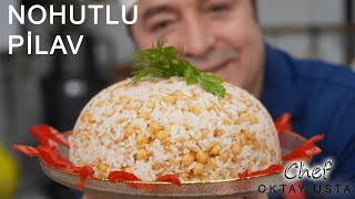 NOHUTLU PİLAV ❗️Tane Tane Pilav Nasıl Yapılır  Chef Oktay Usta [upl. by Neelram421]