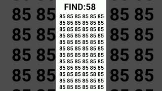 Find the odd numberopticalillutionshortstrendingshorts motivational [upl. by Sungam]