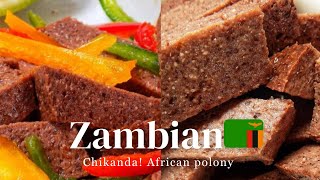 How to make CHIKANDA mum’s recipe Happy Independence Day Zambia 🇿🇲 Mary Vl [upl. by Mcnair317]