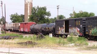 CSX Mixed Freight crossing Cordele GA diamond [upl. by Annoet]