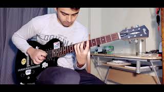 Jason Becker Serrana Arpeggios cover guitar with 22 frets [upl. by Conlon]