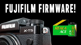 Fujifilm Firmware Update  REALA ACE Autofocus Fixes [upl. by Eutnoj]