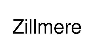 How to Pronounce Zillmere Australia [upl. by Skinner]