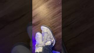 Gray and white Lanvin curb sneakerviralshoesshortvideosneakertrendingviralvideo￼lanvinfyp [upl. by Reich639]