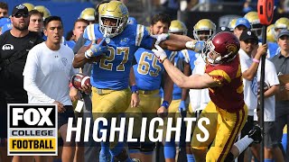 USC vs UCLA  FOX COLLEGE FOOTBALL HIGHLIGHTS [upl. by Offen679]