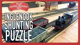 The Inglenook Shunting Puzzle  On The Modular Model Railway [upl. by Kuehnel]