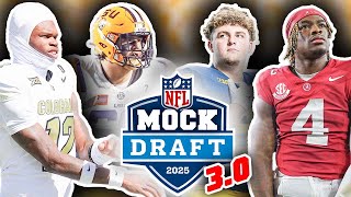 2025 NFL First Round Mock Draft For All 32 Picks 30 MidSeason Predictions [upl. by Manella798]