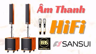 Loa Cột Karaoke Sansui SG2315  Âm Thanh HiFi Hát Karaoke Rất Hay [upl. by Ensign]