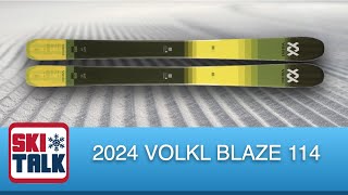 2024 Völkl Blaze 114 SkiTalkcom Review [upl. by Slorac]