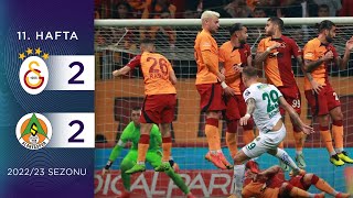 Galatasaray 22 Corendon Alanyaspor  11 Hafta  202223 [upl. by Pheni]