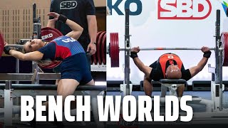 HIGHLIGHTS of the World BENCH PRESS Championships 2024 [upl. by Anaeel]