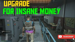 GTA V Online Counterfeit Cash Factory Upgrade For Insane Money Everyday [upl. by Ynes]