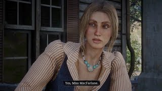 Meeting 14 Year Young Bonnie MacFarlane Before She Saves John In RDR1 [upl. by Hairom]