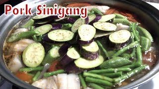 Sinigang Na Baboy Recipe  Daphne Channel [upl. by Ullund9]