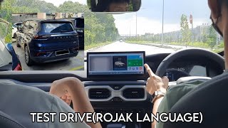 2023 Proton X90 Flagship Test DriveRojak Language😆 [upl. by Xonk]