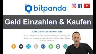 Bitpanda  Geld einzahlen amp Kryptowährung Kaufen [upl. by Lliw]