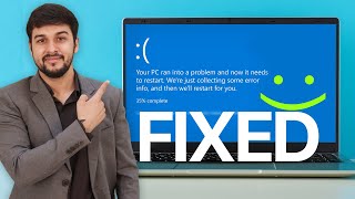 Fix Your device ran into a problem and needs to restart  Windows 10118  Fix Blue Screen Error [upl. by Lipinski]