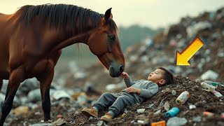 CABALLO ENCUENTRA A UN BEBÉ ABANDONADO EN LA BASURA ¡LO QUE SUCEDIÓ DESPUÉS TE DEJARÁ SIN PALABRAS [upl. by Dagmar]