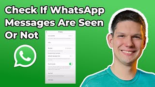 How To Check If WhatsApp Messages Are Seen Or Not [upl. by Dadelos]