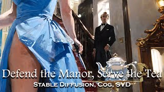 Defend the Manor Serve the Tea 🔫 Stable Diffusion CogVideo SVD [upl. by Sunshine]