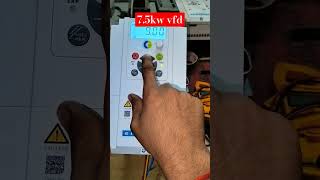 Vfd parameter setting electronic automobile electrical testingmachine [upl. by Ydoc504]