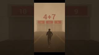 Fun Math Game I Addition on the Run I 4 Shorts [upl. by Diann]