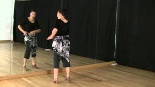 Técnica de baile flamenco nivel básico Vueltas de tacón [upl. by Aurora]