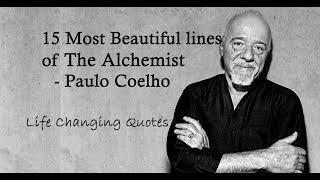 15 Most Beautiful lines of The Alchemist Paulo Coelho [upl. by Waylan]