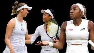 Hsieh SuWei  Elise Mertens vs Jessica Pegula  Coco Gauff  Doubles  Wimbledon 2024 [upl. by Cristen]