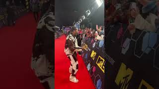 Busta Rhymes Arrives on the Red Carpet  2024 EMAs [upl. by Namruht]