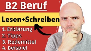 B2 Beruf Prüfung  Lesen  Schreiben [upl. by Kcirded222]