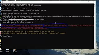 How To Fix Python quotCould not packages due to an Environment WinError 5 Access is deniedquot [upl. by Geoff]