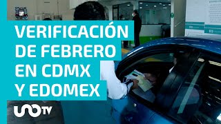 Verificación vehicular febrero 2024 qué autos deben hacerla en CDMX y Edomex [upl. by Oreste105]