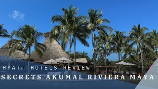 Where to stay in Cancun Mexico Secrets Akumal Riviera Maya Review [upl. by Bluefarb]