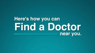 Find a Doctor Online Tool How to Find a Doctor Near You 117 [upl. by Aissert295]