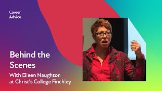 Tech Careers Explained Eileen Naughton at Christs College Finchley [upl. by Neleag715]