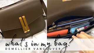 WHAT FITS Demellier London Vancouver Bag IG Throwback [upl. by Maxama187]