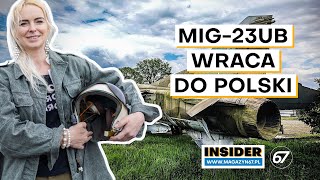 MiG23UB wraca do Polski Stanie w Pile [upl. by Hallutama]