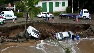 Zahlreiche Tote nach Unwetter in Brasilien [upl. by Ggerg240]