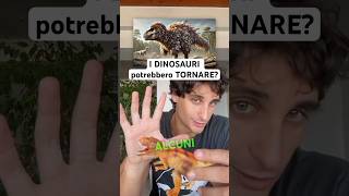 Riportare in vita i DINOSAURI scienza perte shorts fisica stem dinosauro science [upl. by Rotkiv]