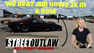 Paige Coughlin’s Procharged Camaro takes out Jim Howe 2 weeks in a row [upl. by Abehsile270]