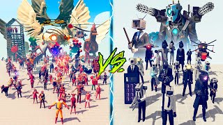 SECRET UNIT TEAM vs TITAN CAMERAMAN TEAM  Totally Accurate Battle Simulator TABS [upl. by Yolande]