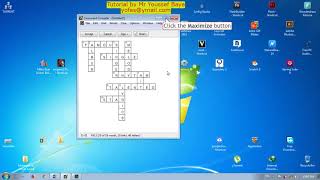 Crossword Compiler 7Tutorial [upl. by Nwahsear]