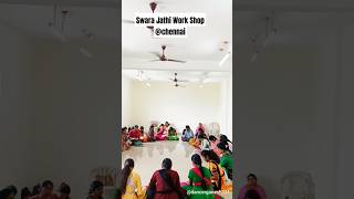 Beautiful Swara jathi Work shop At Chennai Conduct By karur natyanjali amp tamilnadu open University [upl. by Enimassej892]