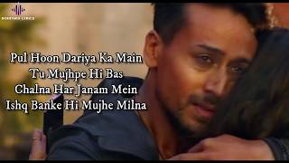 Faaslon Mein LYRICS  Baaghi 3  Tiger Shroff Shraddha Kapoor  SachetParampara [upl. by Yenots]