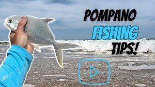 Surf Fishing For Pompano Tips For Beginners [upl. by Nickola708]