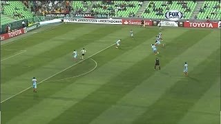 Santos Laguna 1  0 Arsenal de Sarandí Copa Libertadores 2014 [upl. by Corney]