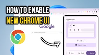 How to enable new Chrome UI [upl. by Cirri578]