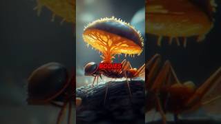 This Fungus Turns Ants Into Zombies  facts animalfacts weirdfacts [upl. by Atekram21]